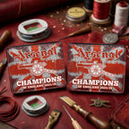 Arsenal FC Premier League Champions 25/26 3D Leather Men Wallet – GNE6634