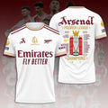 Arsenal FC Premier League Champions 25/26 3D Apparel – HOATT18103