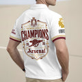 Arsenal FC Premier League Champions 25/26 Zip Polo Shirt – HOATT18783
