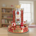 Arsenal FC Premier League Champions 25/26 Custom Shape Acrylic Plaque – TMTHU6409