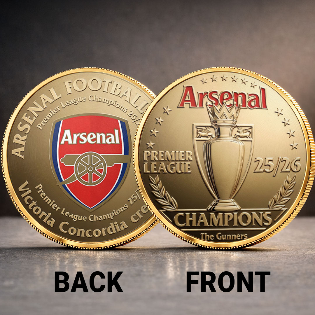 Arsenal FC Premier League Champions 25/26 Commemorative Coin – TANTN23088