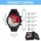 Arsenal FC x Rolex Black Stainless Steel Watch – MAITM8424