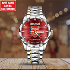 Personalized Arsenal FC Alloy Luxury Quartz Watch – TANTN23601