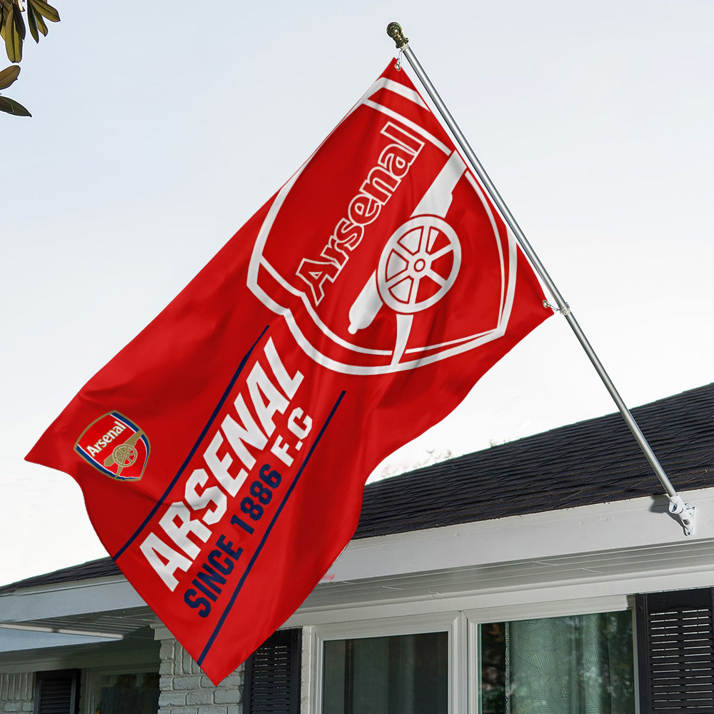 Arsenal FC 3D Double-side House Flag – TMTHU3272