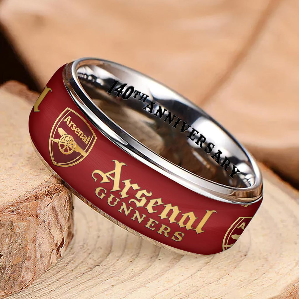 Arsenal FC 140th Anniversary Custom Alloy Ring – HOATT16040
