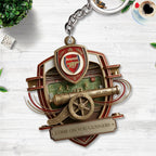 Arsenal FC Custom Shape 2-sided Keychain – HOATT17818