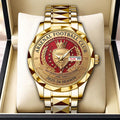 Arsenal FC Premier League Champions 25/26 Alloy Luxury Quartz Watch – HOATT18143