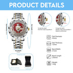 Arsenal FC Premier League Champions 25/26 Alloy Luxury Quartz Watch – HOATT18143
