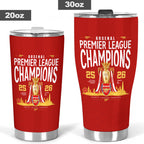 Arsenal FC Premier League Champions 25/26 Tumbler Cup – GNE6752