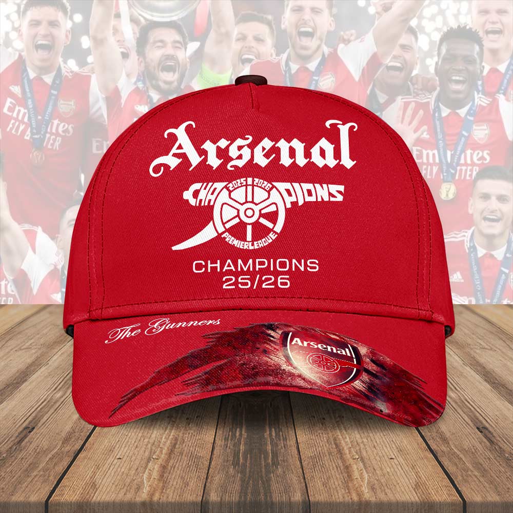 Arsenal FC Premier League Champions 25/26 Classic Cap – HOATT18272