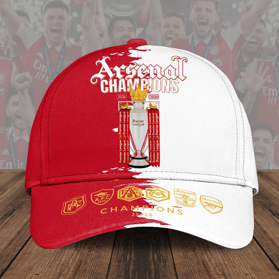 Arsenal FC Premier League Champions 25/26 Classic Cap – HOATT18275