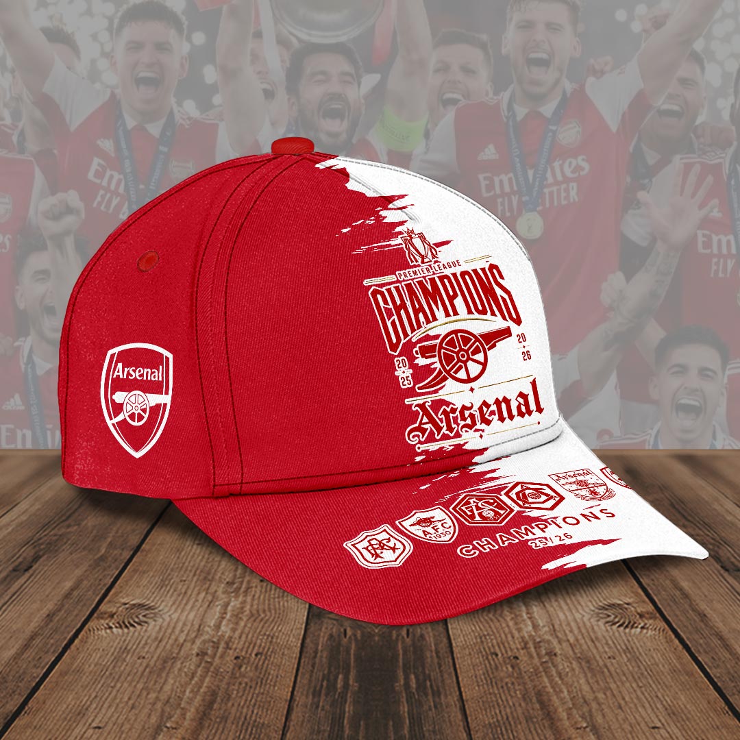 Arsenal FC Premier League Champions 25/26 Classic Cap – HOATT18600