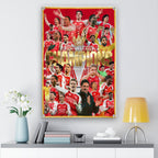 Arsenal FC Premier League Champions 25/26 Metal Sign – GNE6960
