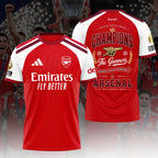 Arsenal FC Premier League Champions 25/26 3D Apparel – HOATT19929