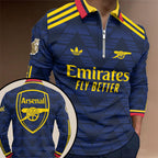 Arsenal FC Premier League 26/27 Zip Polo Shirt – TANTN24716