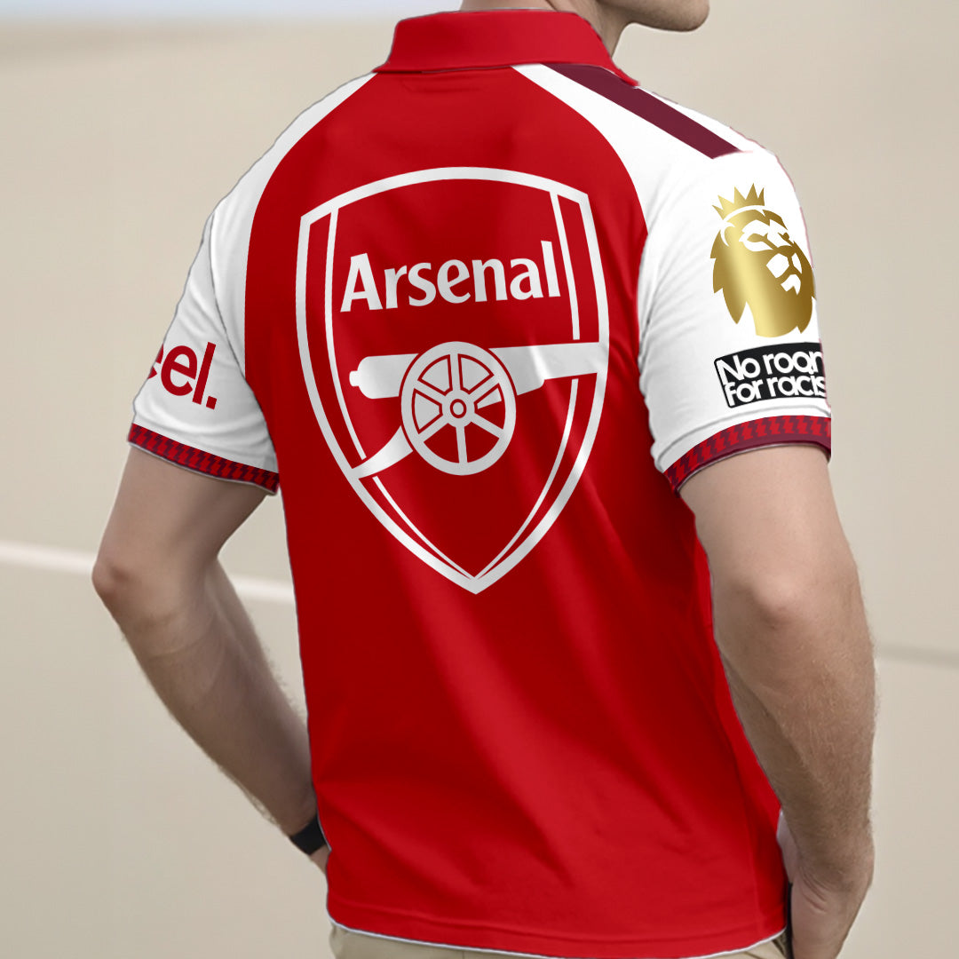 Arsenal FC Premier League 26/27 Zip Polo Shirt – TANTN24714