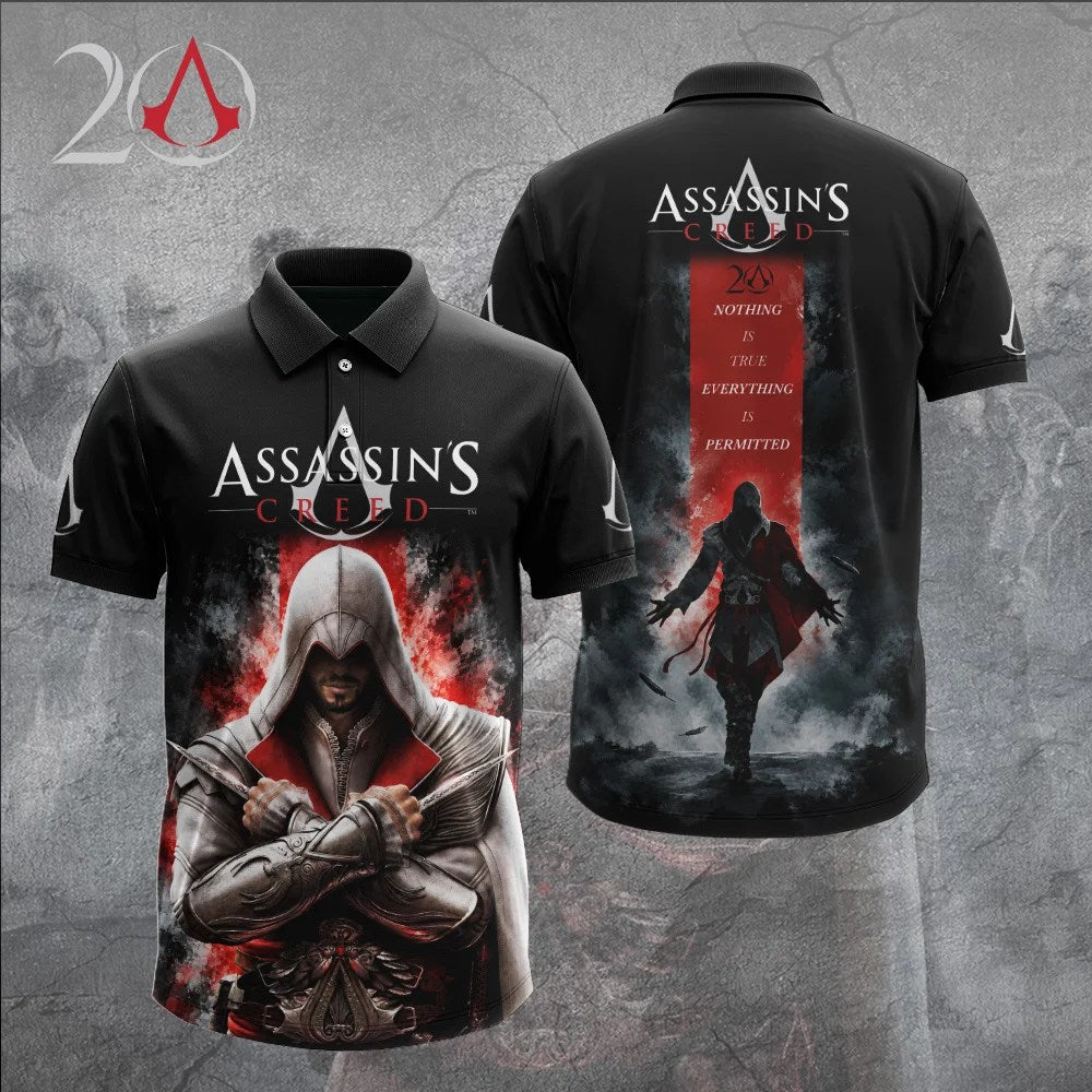 Assassin's Creed 20th Anniversary 3D Apparel – GNE9055