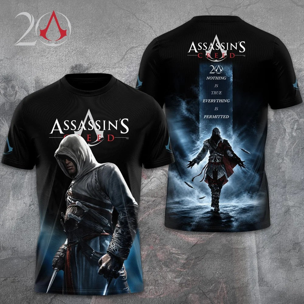 Assassin's Creed 20th Anniversary 3D Apparel – GNE9082