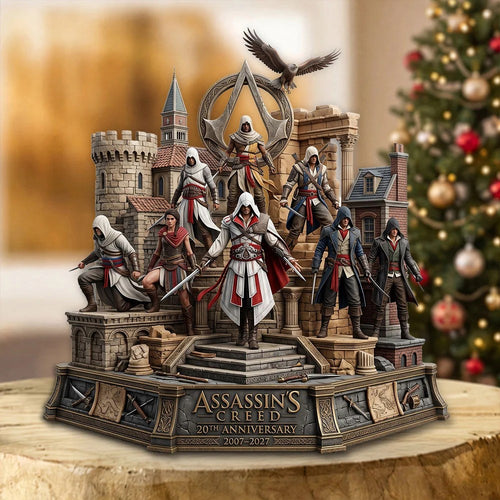 Assassin's Creed 20th Anniversary Custom Shape Acrylic Plaque – TMTHU10077