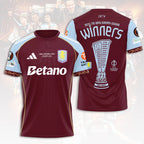 Aston Villa FC 2025-26 UEFA Europa League 3D Apparel – HOATT18177