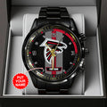 Personalized Atlanta Falcons Black Stainless Steel Watch – TANTN16005