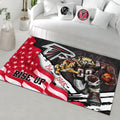 Atlanta Falcons Rectangular Rug – HOATT13151