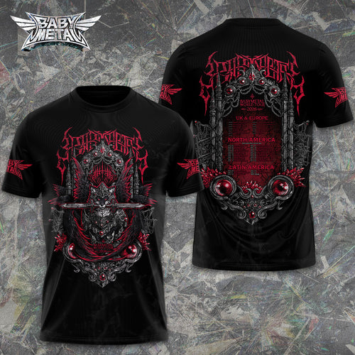 Babymetal World Tour 2026 3D Apparel – GNE6803
