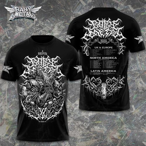 Babymetal World Tour 2026 3D Apparel – GNE6806