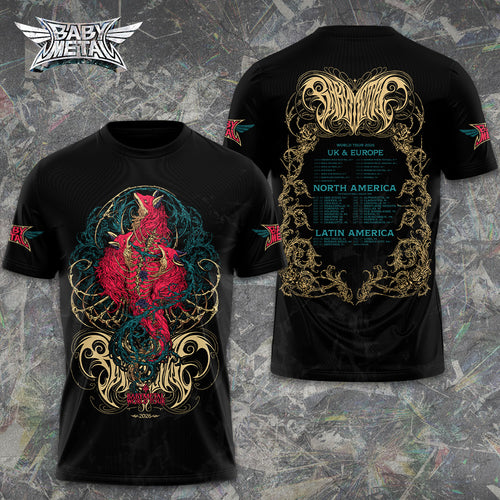 Babymetal World Tour 2026 3D Apparel – GNE6807