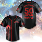 Star Wars x Darth Vader 50th Anniversary Baseball Jersey – TMTHU633