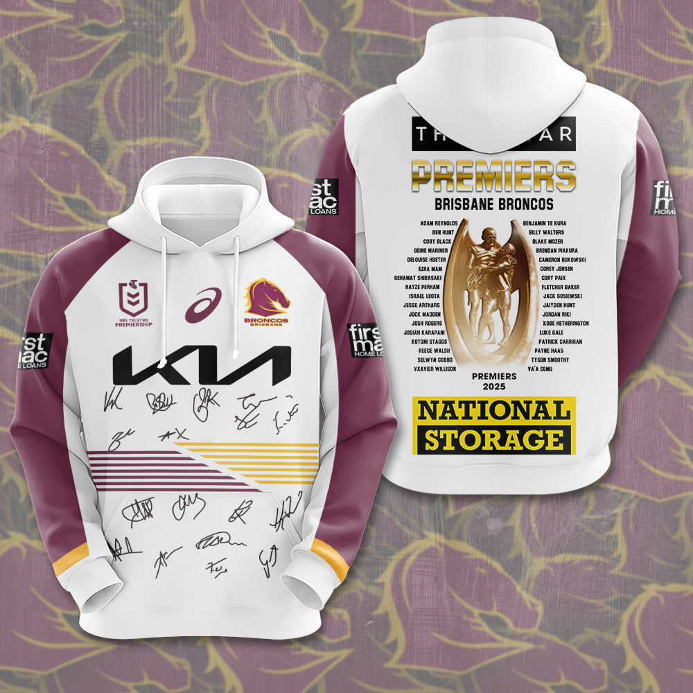 Brisbane Broncos 3D Apparel – TMTHU1329