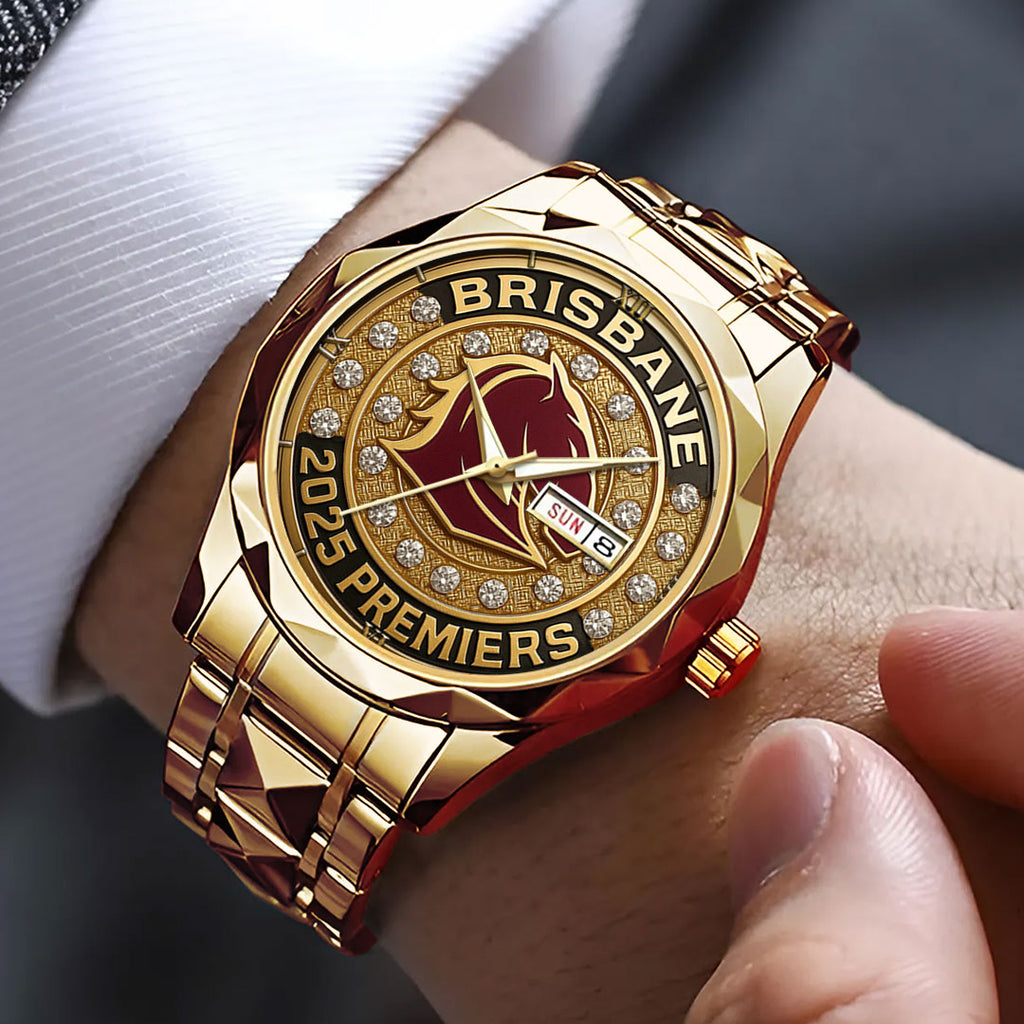 Brisbane Broncos Alloy Luxury Quartz Watch – TMTHU1336