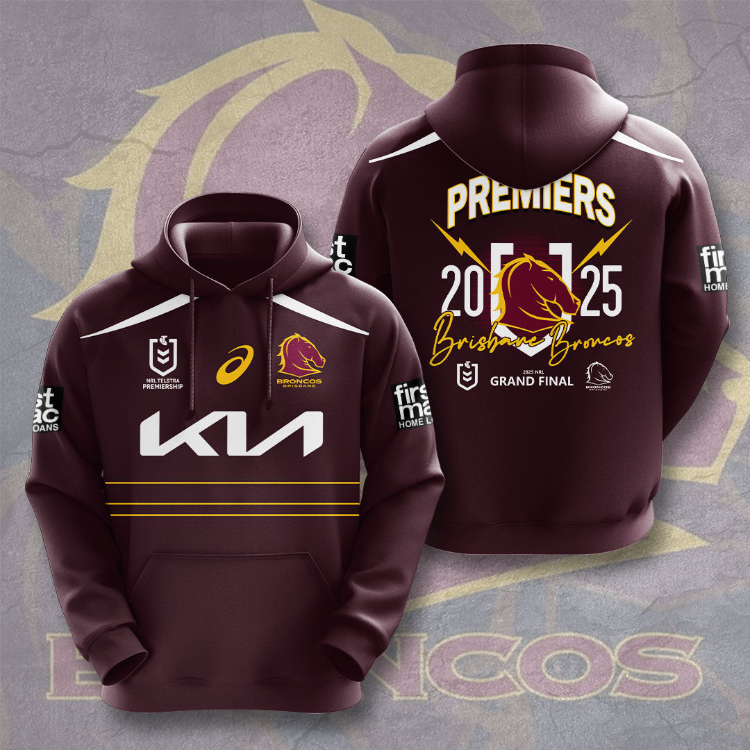 Brisbane Broncos 3D Apparel – TMTHU1409