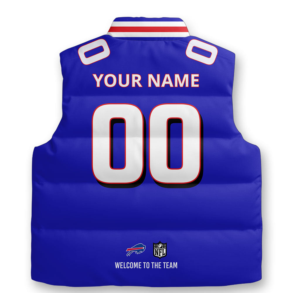 Personalized Buffalo Bills 3D Sleeveless Down Jacket – TMTHU1127