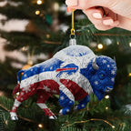 Buffalo Bills Custom Shape 2-side Printed Acrylic Ornament – TMTHU1002
