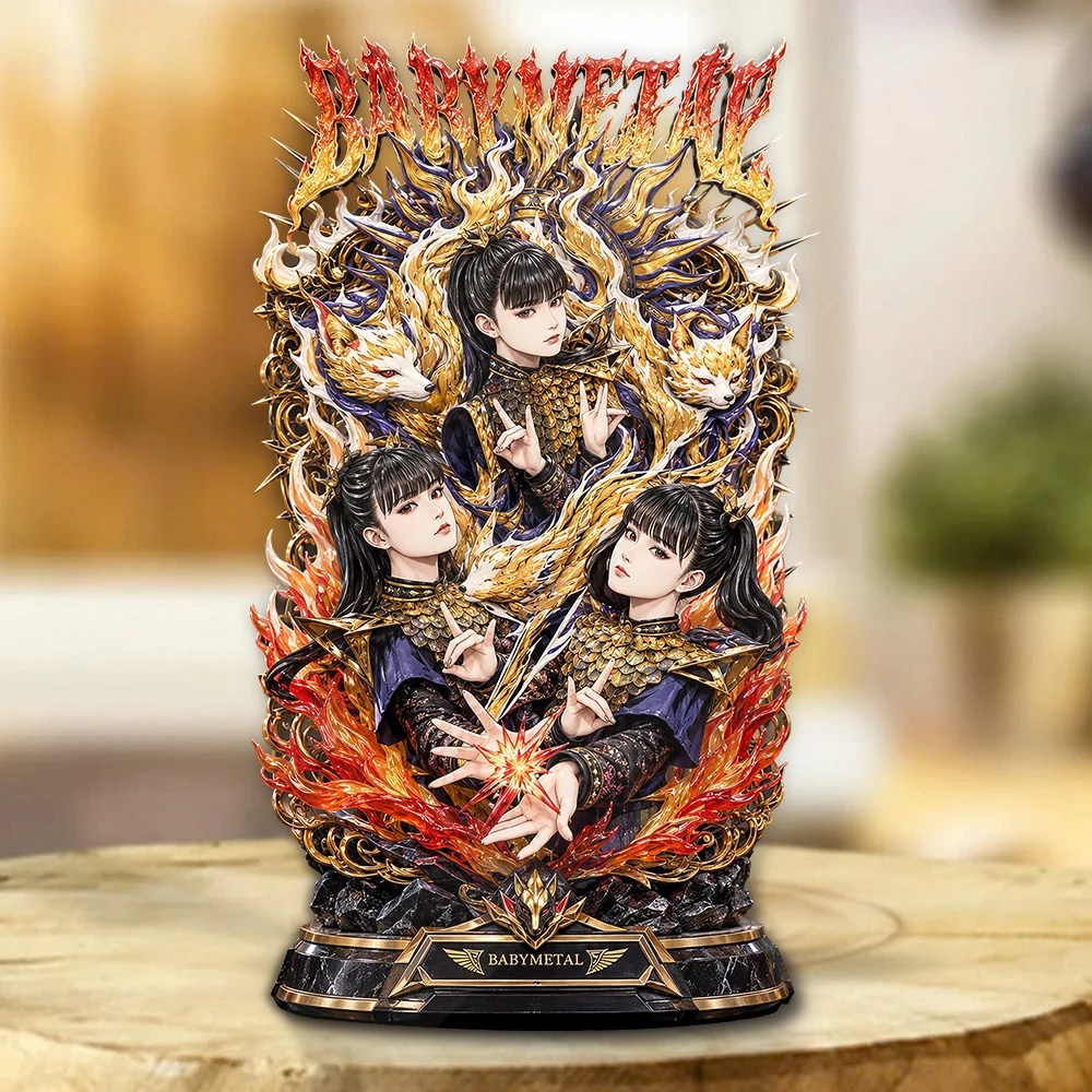 Babymetal World Tour 2026 Custom Shape Acrylic Plaque – GNE8494