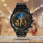 Back to the Future 40th Anniversary 2025 Black Stainless Steel Watch – TANTN18027
