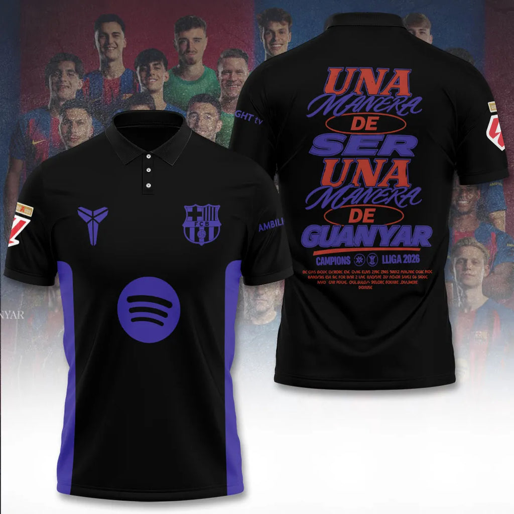 FC Barcelona LaLiga Winners 25/26 3D Apparel – TANTN22781
