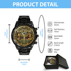 Black History Month 100th Anniversary 2026 Black Stainless Steel Watch – TMTHU3788