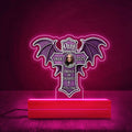 Black Sabbath x Ozzy Osbourne Led Light with Wooden Base (7 Colors) – HOATT 12137
