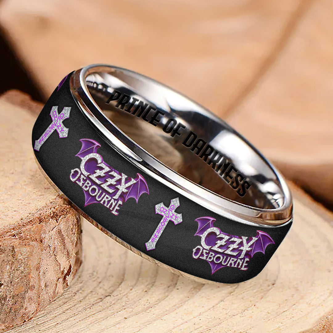 Black Sabbath x Ozzy Osbourne Custom Alloy Ring – HOATT 12238