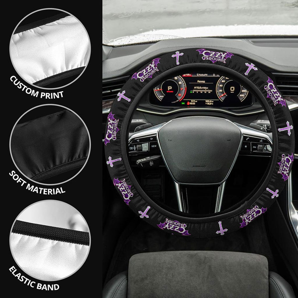 Black Sabbath x Ozzy Osbourne Steering Wheel Cover – HOATT12375