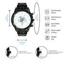 Elvis Presley Black Stainless Steel Watch – GNE 399