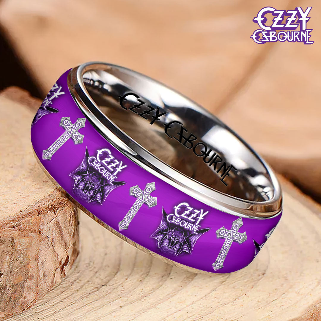 Black Sabbath x Ozzy Osbourne Custom Alloy Ring – HOATT 12003