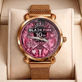 Blackpink 10th Anniversary Mesh Strap Quartz Watch – HOATT16626