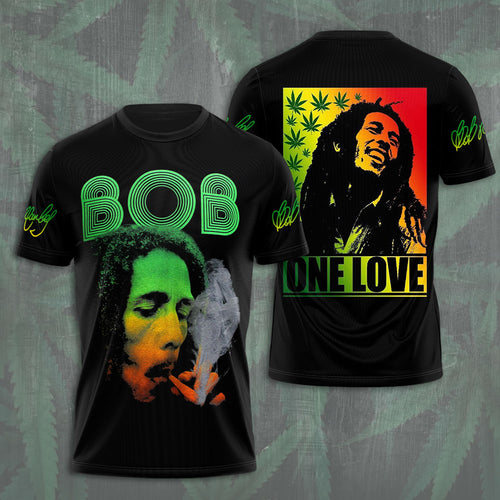 Bob Marley x Weed 3D Apparel – VANDH 1684