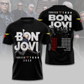 Bon Jovi 2026 Forever Tour 3D Apparel – HOATT14189