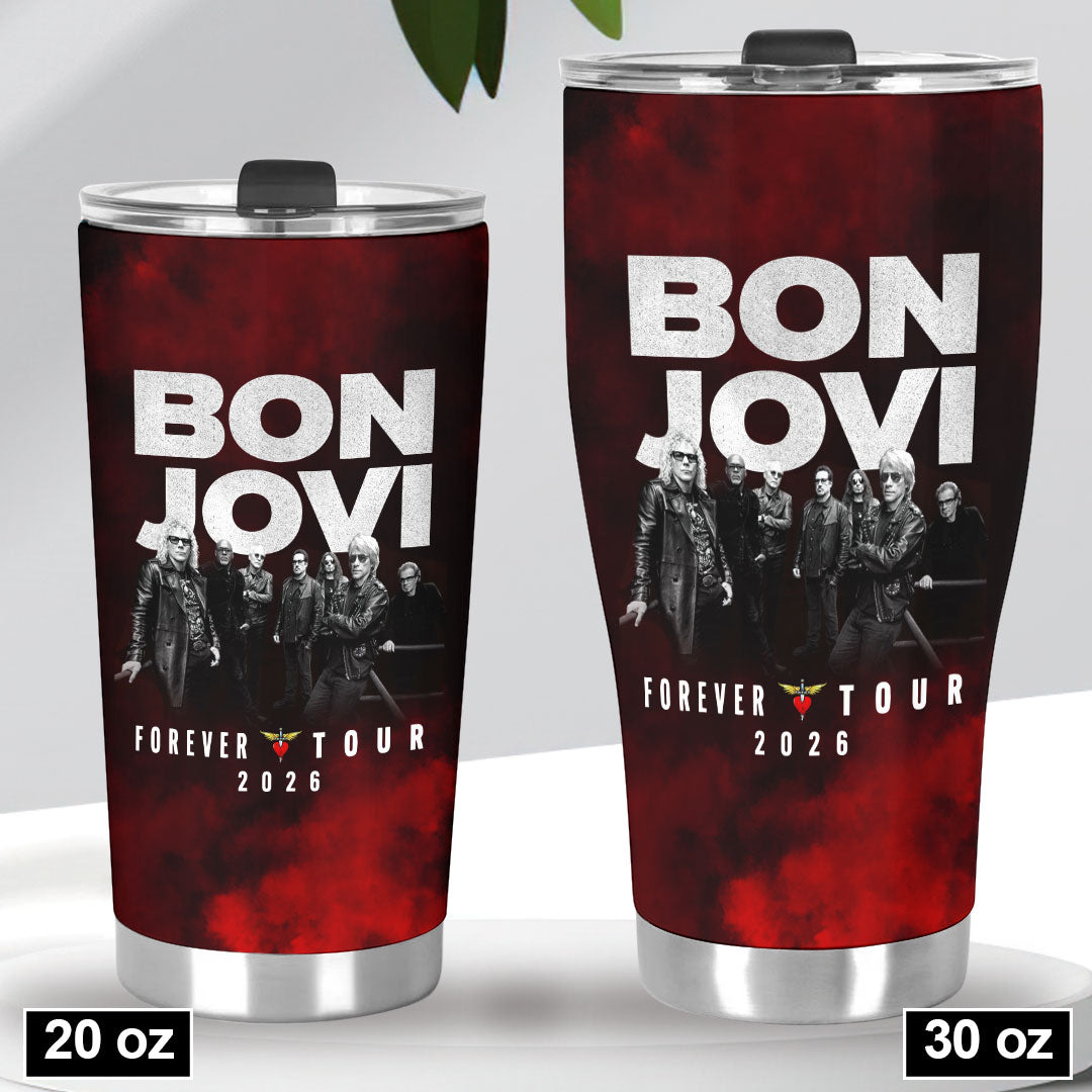 Bon Jovi 2026 Forever Tour Tumbler Cup – HOATT14191