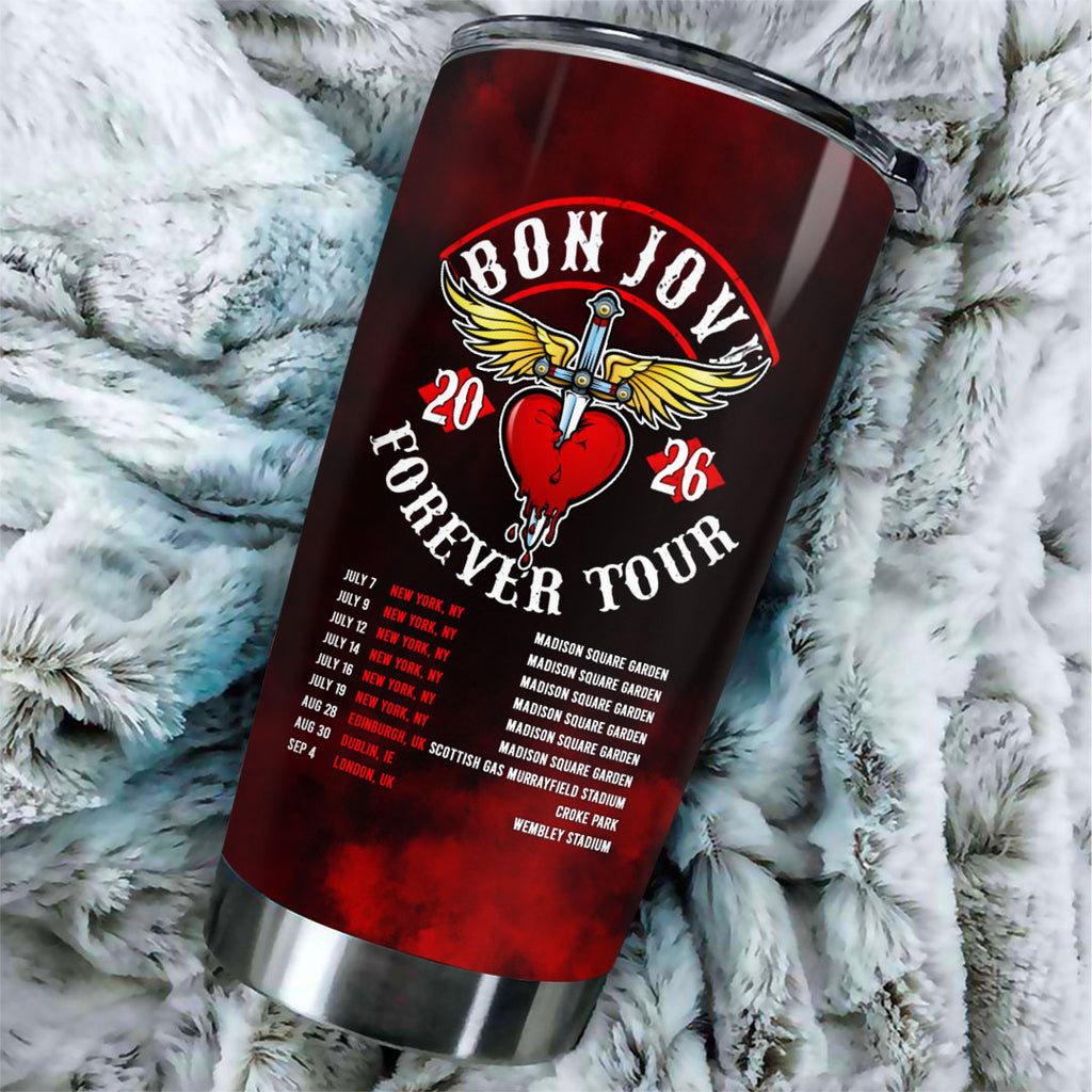 Bon Jovi 2026 Forever Tour Tumbler Cup – HOATT14191