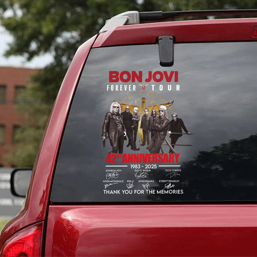 Bon Jovi 3D Car Sticker – TANTN17742